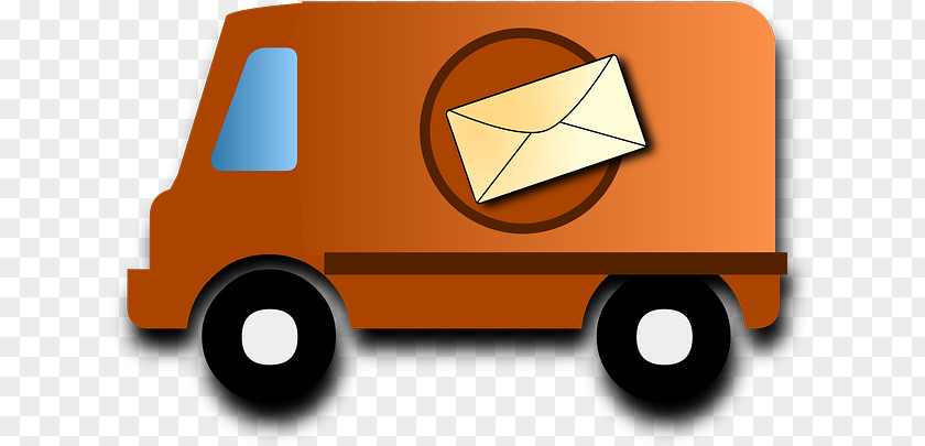 Van Cliparts Cartoon Car Mail Truck Clip Art PNG