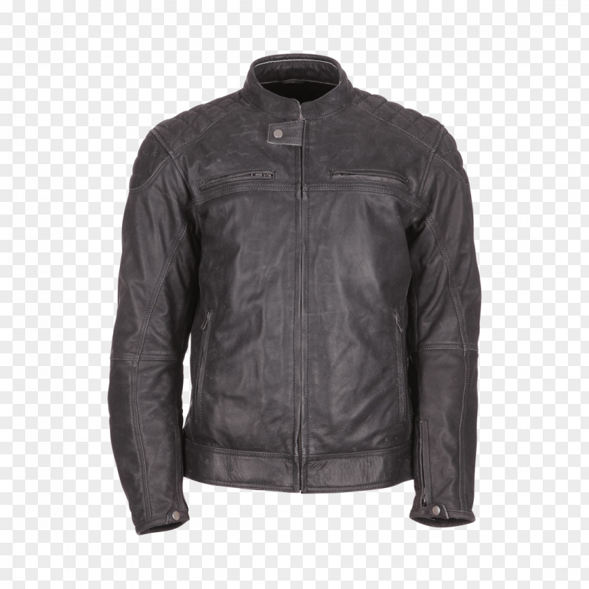 Jacket Leather Motorcycle Personal Protective Equipment PNG