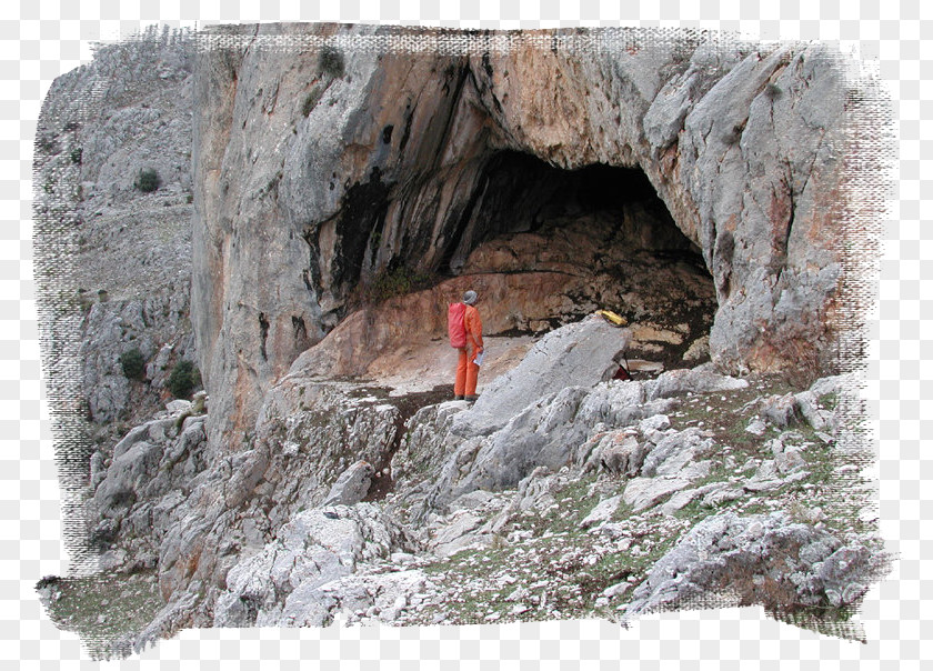 Cueva Outcrop Geology Phenomenon PNG