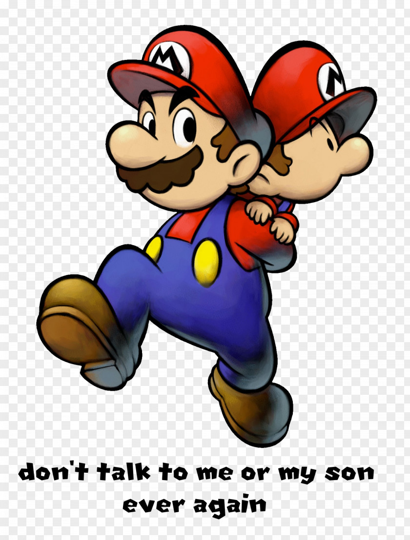 Don T Talk Mario & Luigi: Partners In Time Superstar Saga Princess Peach PNG