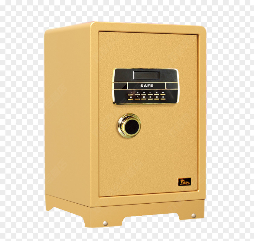 Golden Rotation Lock Safes Safe Deposit Box Electronic PNG