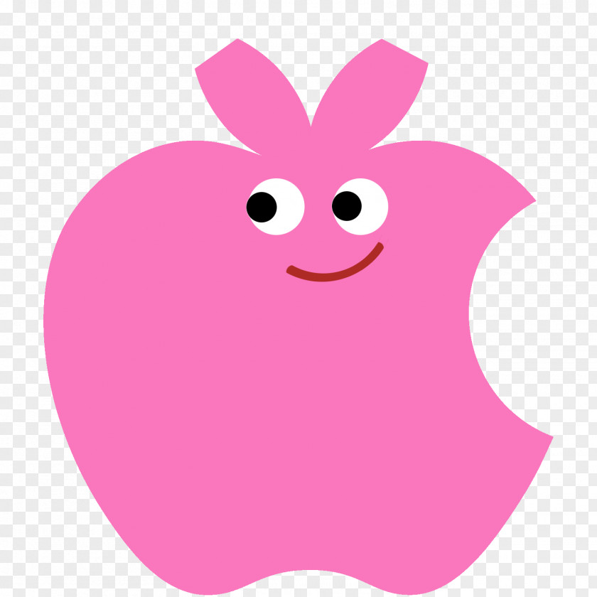 LocoRoco Pink M Nose Clip Art PNG