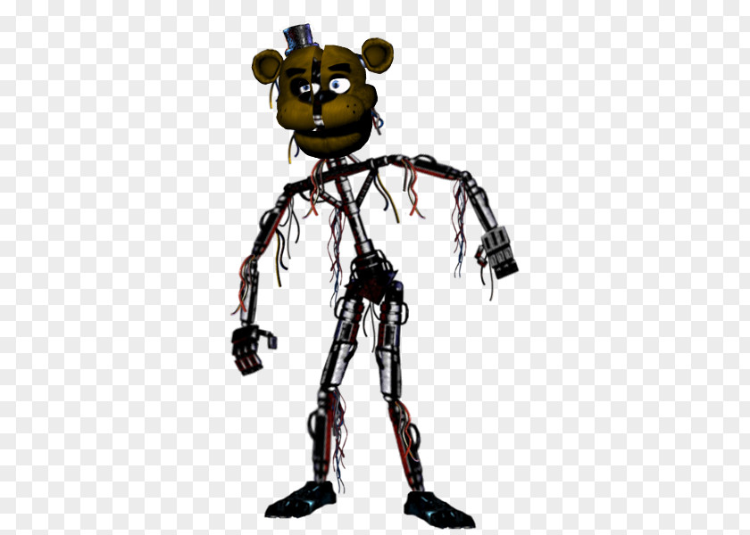 Amzing Five Nights At Freddy's: Sister Location Freddy's 4 2 Endoskeleton PNG