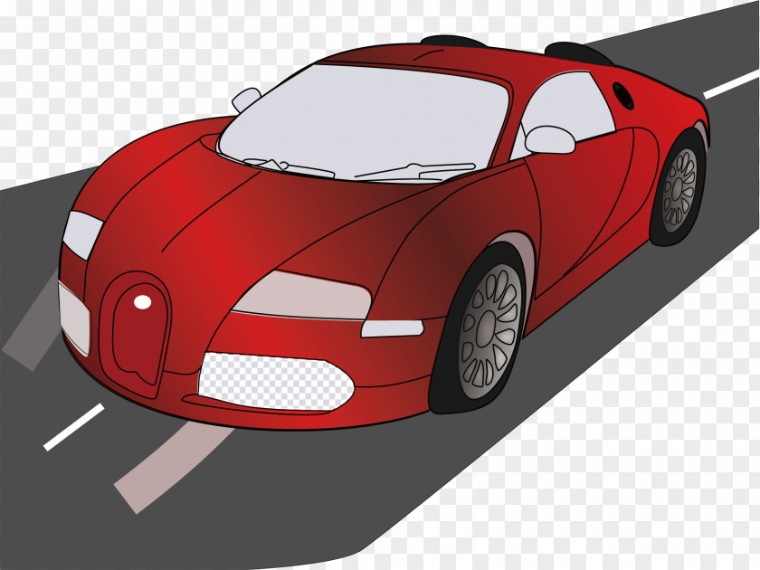 Bugatti Veyron Sports Car PNG