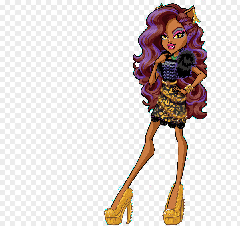 Doll Monster High Clawdeen Wolf Scaris: City Of Frights Original Gouls CollectionClawdeen PNG