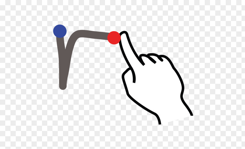 Line Finger Clip Art PNG