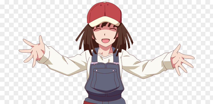 Nadeko Sengoku Thumb Headgear Human Hair Color Cartoon PNG