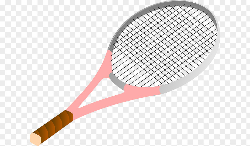 Tennis Clip Art Racket Openclipart Rakieta Tenisowa PNG