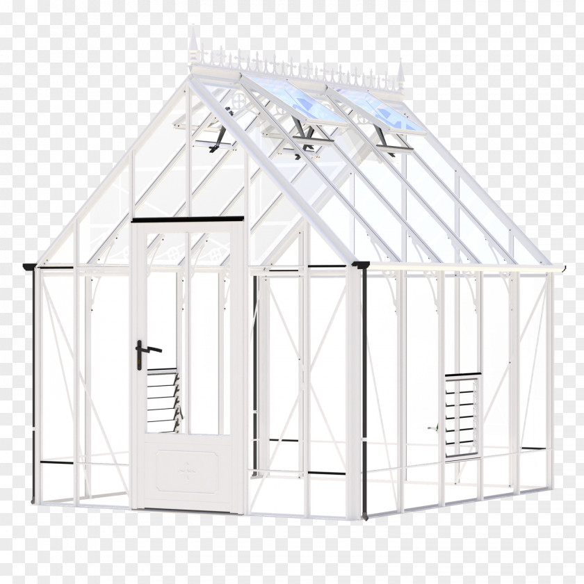 Traditional Eaves Tuinkassenwinkel.nl Daylighting Facade Greenhouse Roof PNG