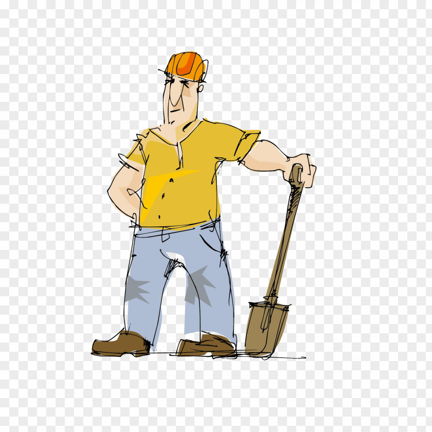 Vector Material Workers Work Laborer Clip Art PNG