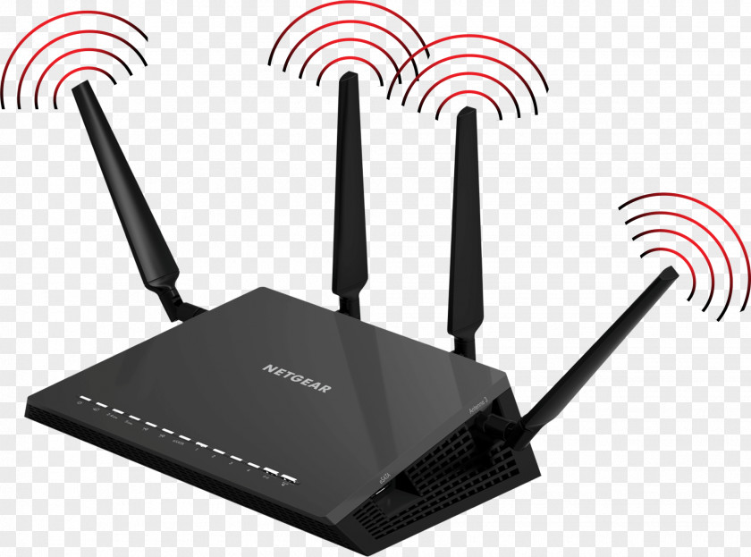 Wifi Wireless Router Netgear Wi-Fi IEEE 802.11ac PNG