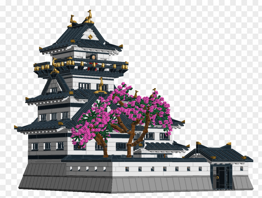 Castle Japanese Matsumoto Japan's Top 100 Castles Pagoda PNG