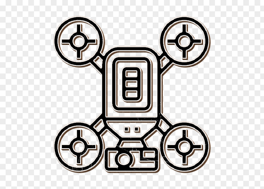 Drone Icon Artificial Intelligence PNG