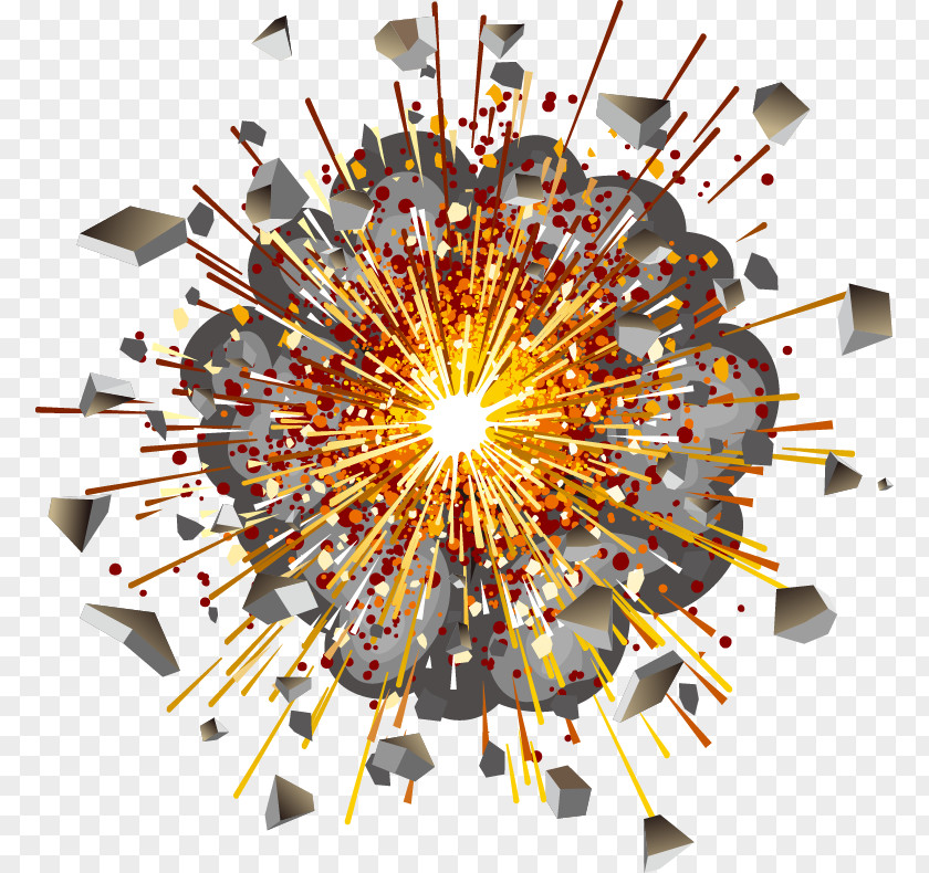 Explosion Cloud Standard Fireworks Firecracker Cartoon PNG