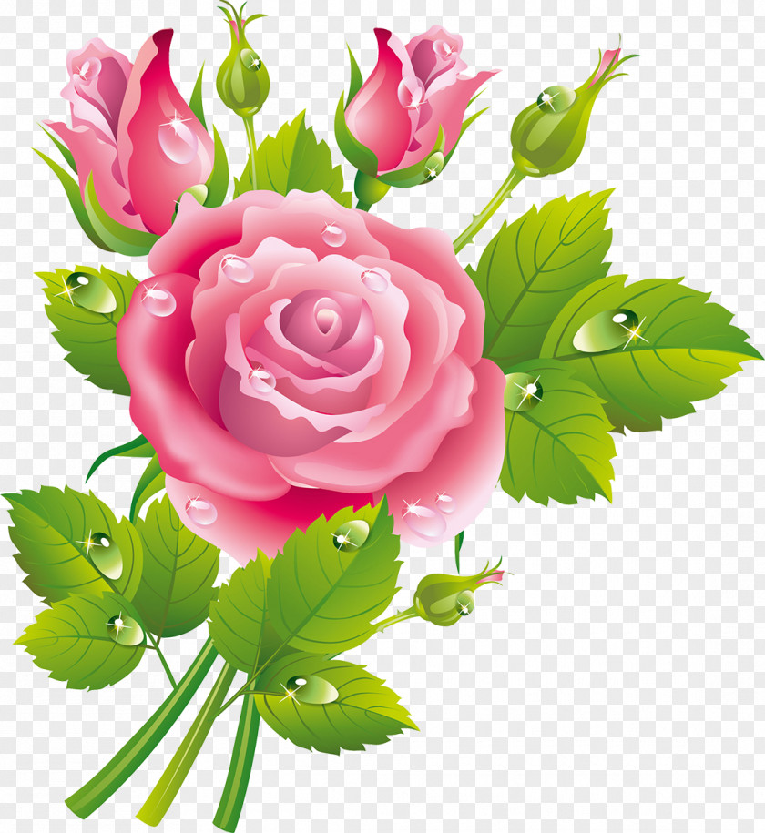 Rose Petal Paper Flower PNG