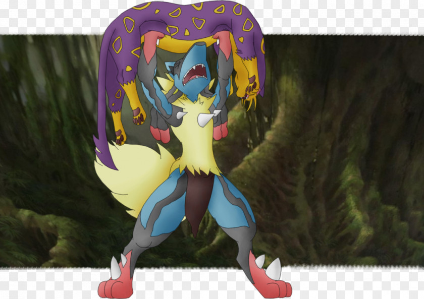 Tarzan Pokémon Mystery Dungeon: Blue Rescue Team And Red Mowgli Lucario PNG