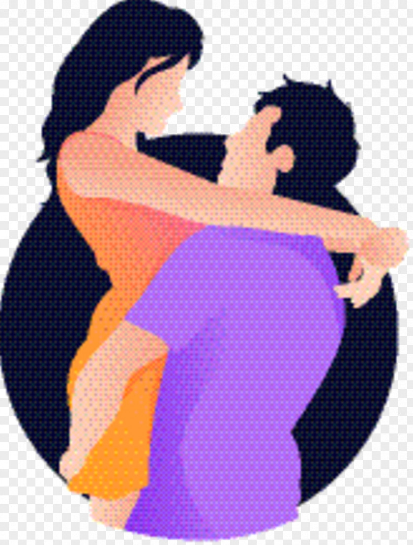 Art Love Couple Cartoon PNG