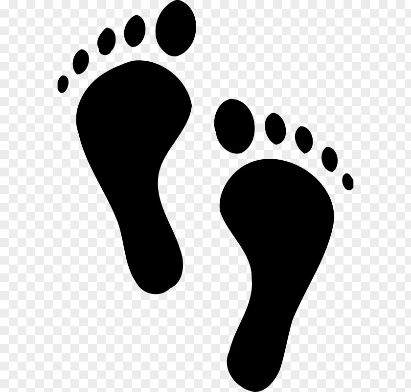 Feet Footprint Infant Clip Art PNG