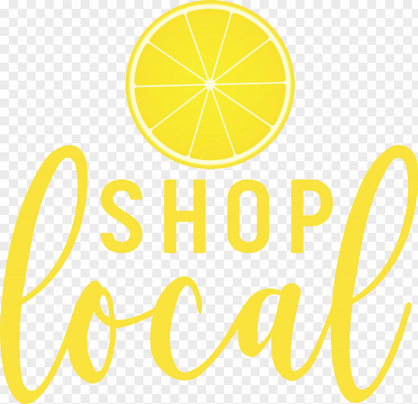 Logo Yellow Lemon Line Fruit PNG