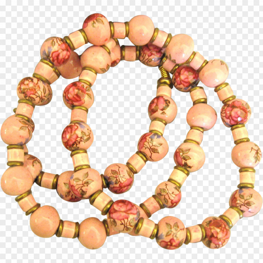 Necklace Bead Bracelet Gemstone Rose PNG