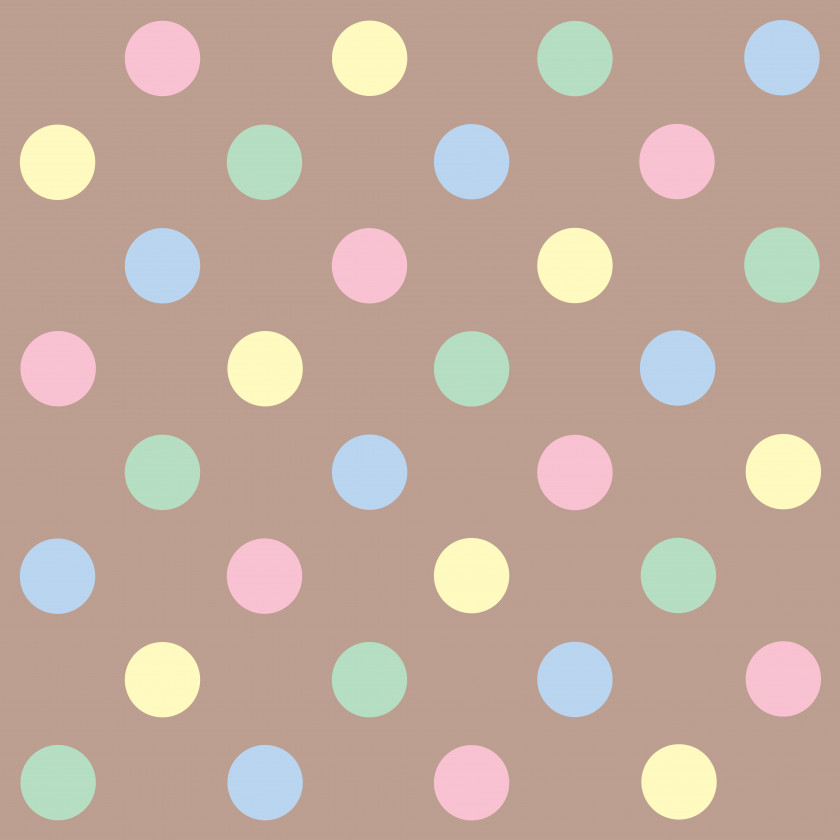 Pastel Cliparts Polka Dot Color Wallpaper PNG