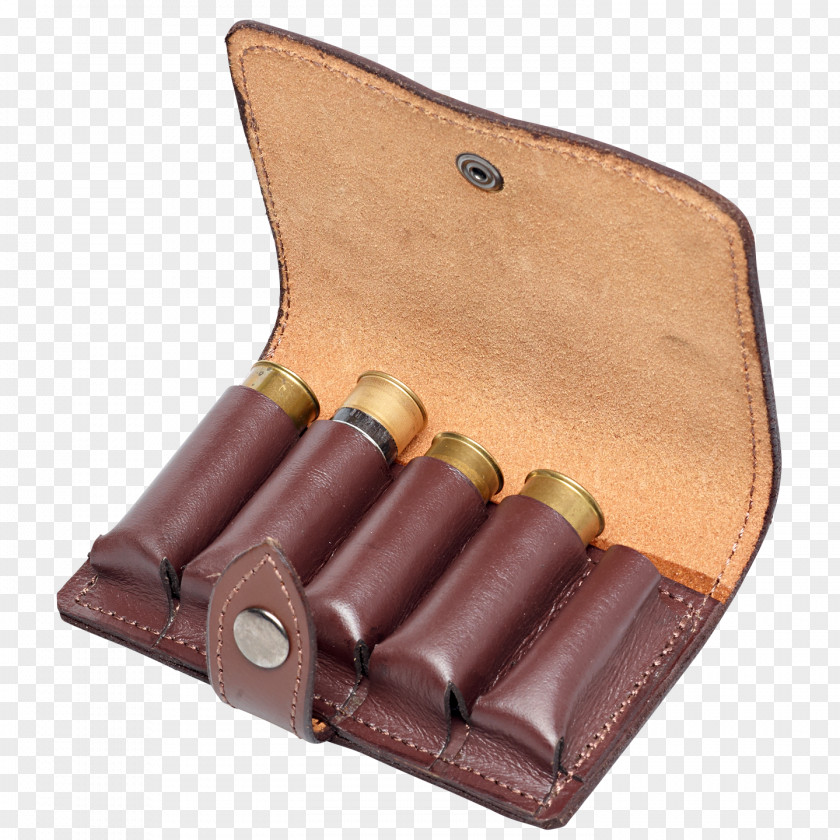 Pouch Leather Brown Tool Firearm PNG
