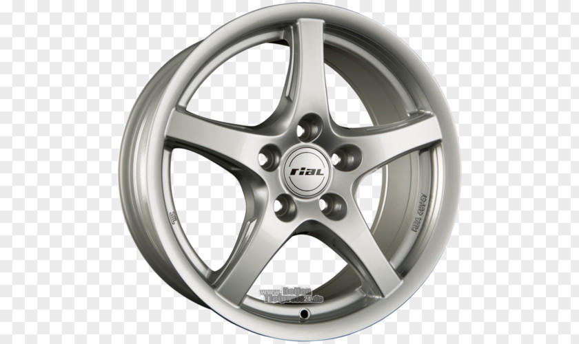 Rial Arctic Silver Rim Audi TT Q5 PNG