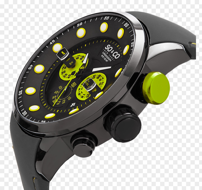 Luminous Circle Monticello Watch Strap Chronograph PNG