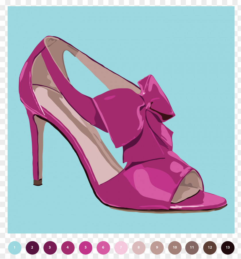 Pink High Heels Sandal Dress Miniskirt Court Shoe PNG