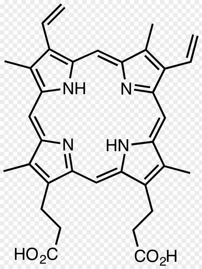 Protoporphyrin IX Heme Biliverdin PNG