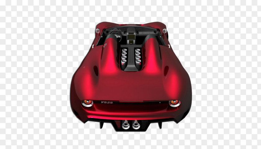 Red Sports Car Geneva Motor Show Bizzarrini Chevrolet Corvette PNG