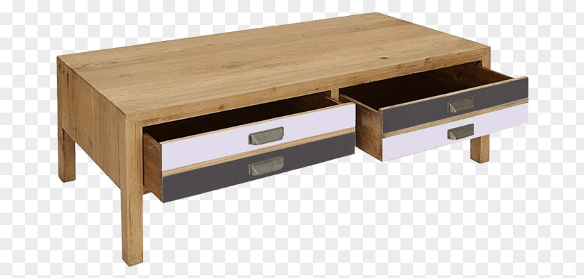 Rustic Table Coffee Tables Drawer Angle Desk PNG