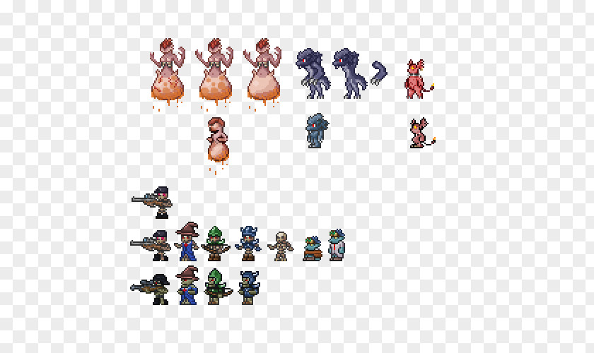 Sprite Terraria Enemy Non-player Character Boss PNG