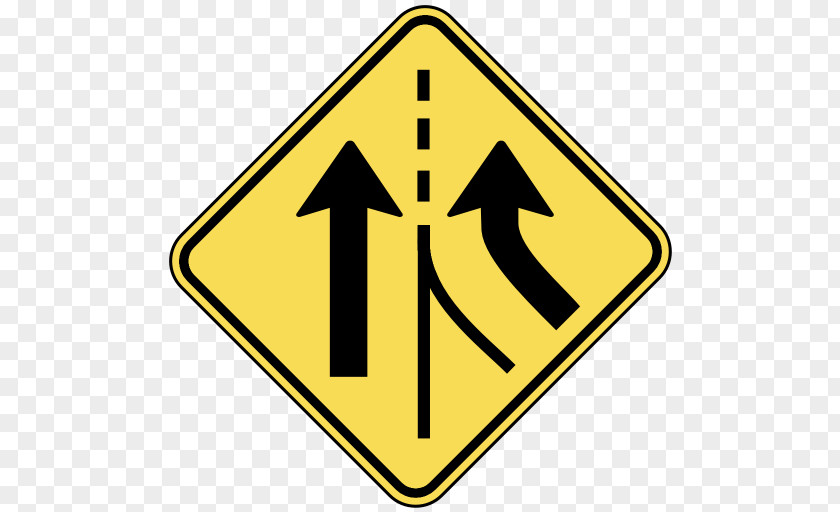 Traffic Signs Sign Warning Lane Road PNG