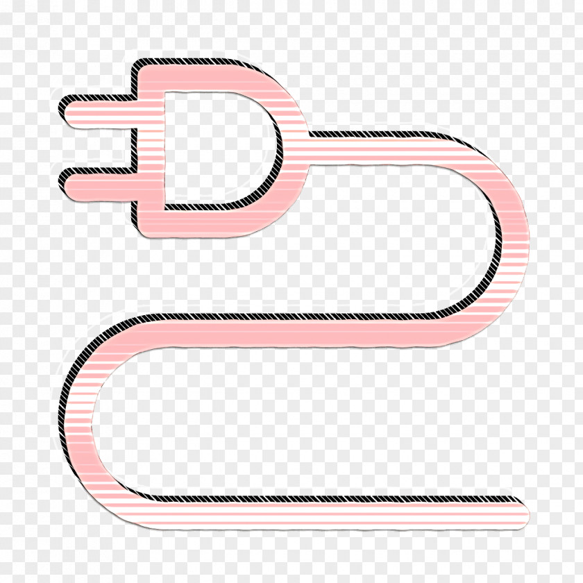 Wire Icon Electronics Power Cable PNG