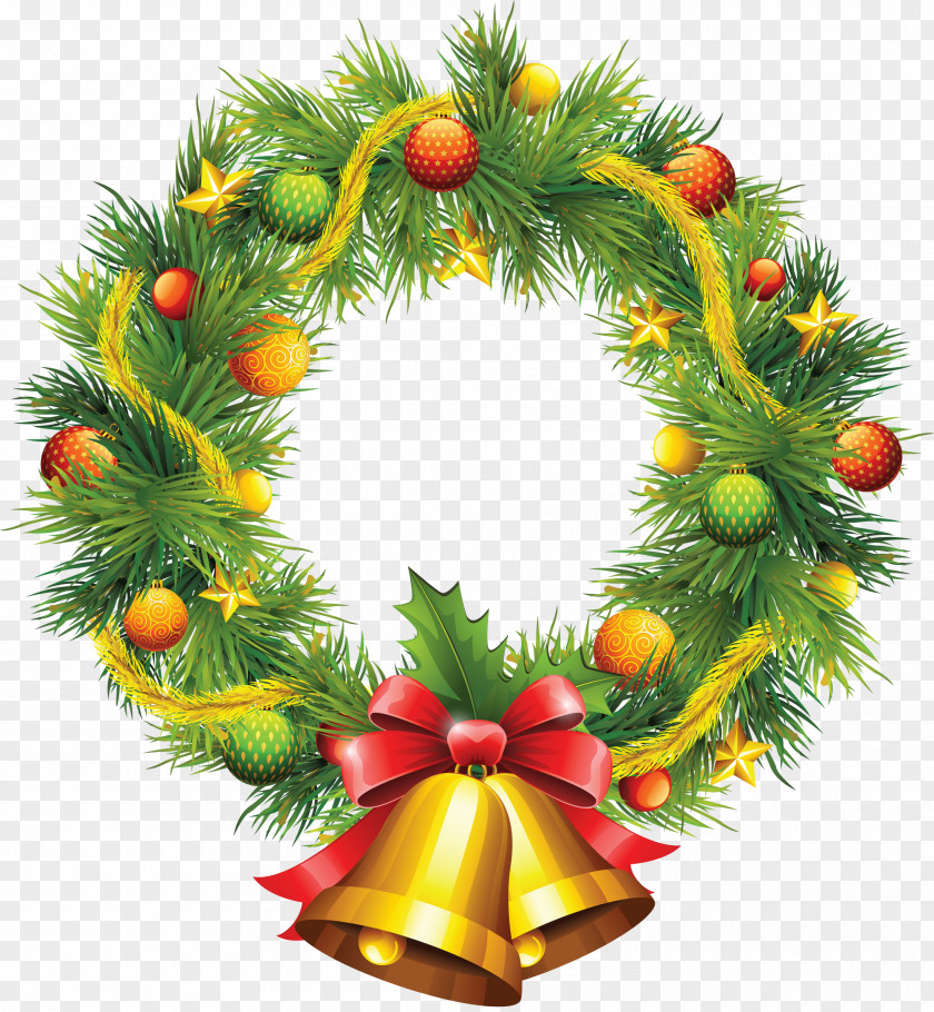 Wreath Lala Shop Christmas Decoration Reindeer Santa Claus PNG
