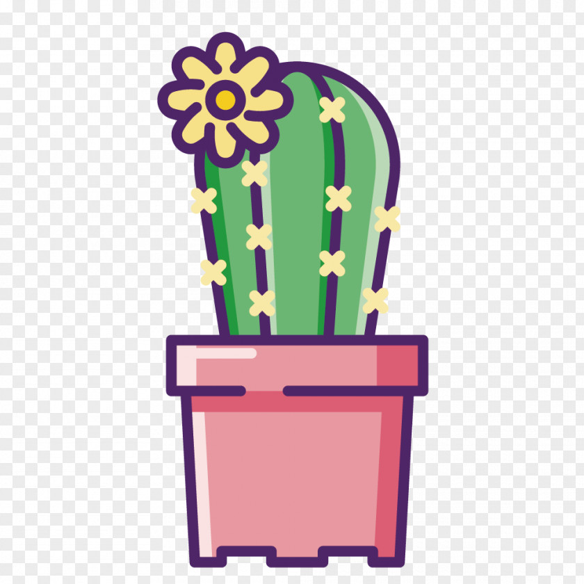 Associates Ecommerce Flowerpot Clip Art Penjing Cartoon Cactus PNG