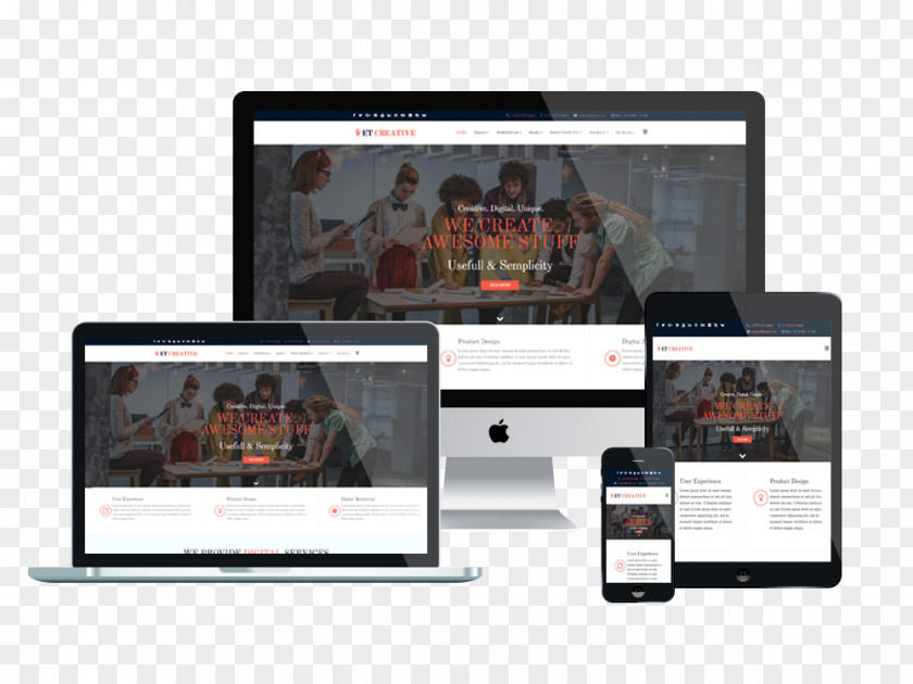 Creative Templates Responsive Web Design Joomla Template System Bootstrap PNG