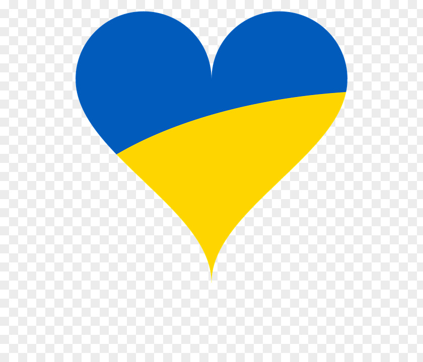Flag Of Ukraine Clip Art M-095 Line Heart Sky Plc PNG