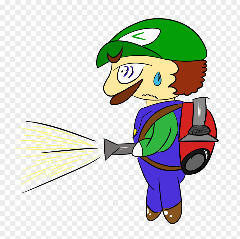 Luigi Cartoon Headgear Clip Art PNG