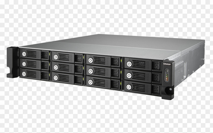 Network Storage Systems Hard Drives QNAP UX-1200U-RP/ 12 Bay Nas UX-500P Serial ATA PNG