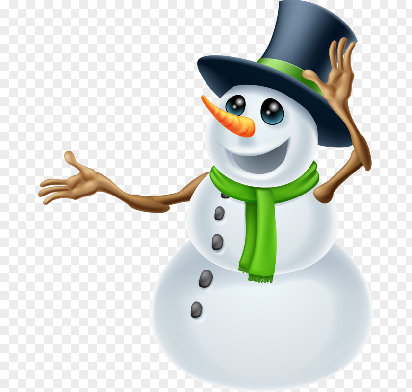 Creative Snowman Christmas Clip Art PNG