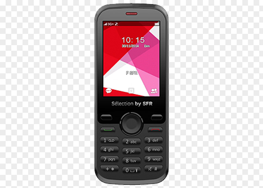 Network Code Feature Phone SFR Mobile Phones Telephone Telephony PNG