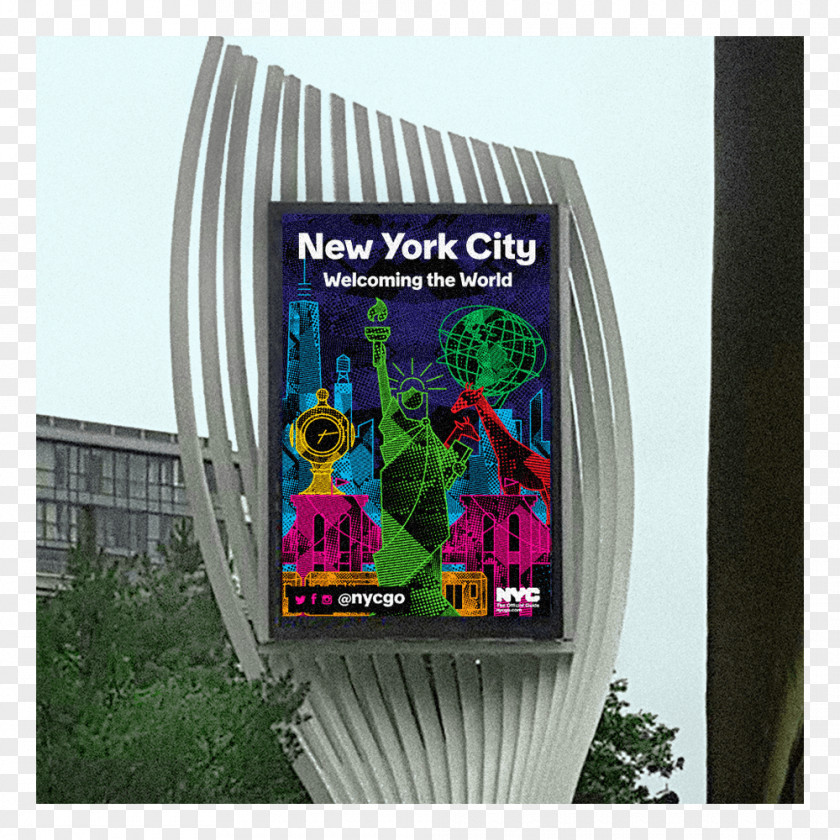 Out Of Home Advertising Campaign NYC & Company: Guide To Display Poster PNG