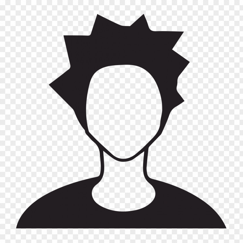 Spike Hair Clip Art PNG