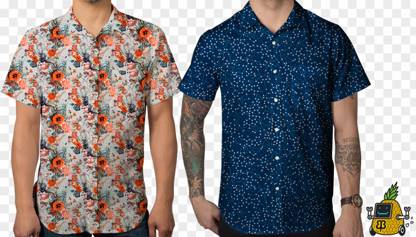 Sports T-shirt Pattern Aloha Shirt Dress Blouse Sleeve PNG