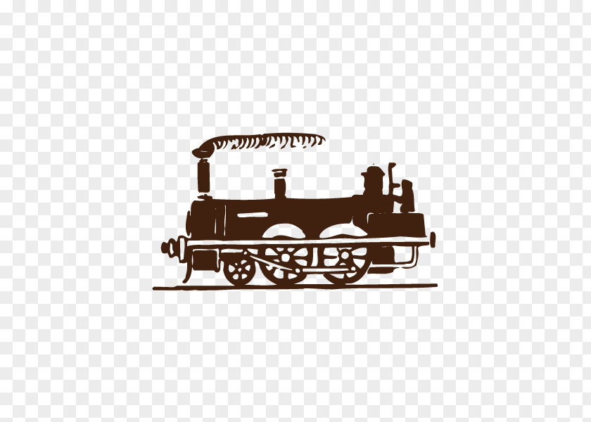 Train,steam Train,Retro Train Rail Transport Euclidean Vector Illustration PNG