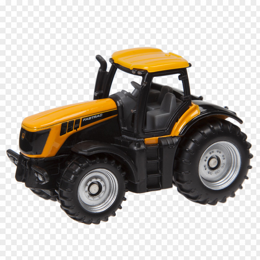 Agriculture Product Flyer Tractor JCB Fastrac Loader Die-cast Toy PNG
