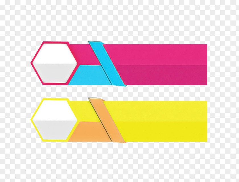Magenta Rectangle Line Yellow PNG