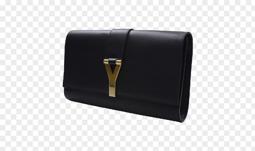 Ms. Saint Laurent Leather Wallet Side Handbag Yves Designer PNG